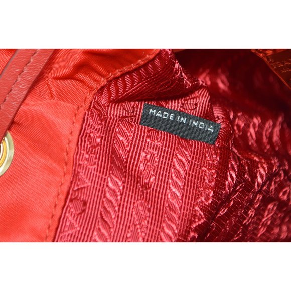 Prada Zaino Tessuto Nylon Backpack Purse Bag - Picture 11 of 12